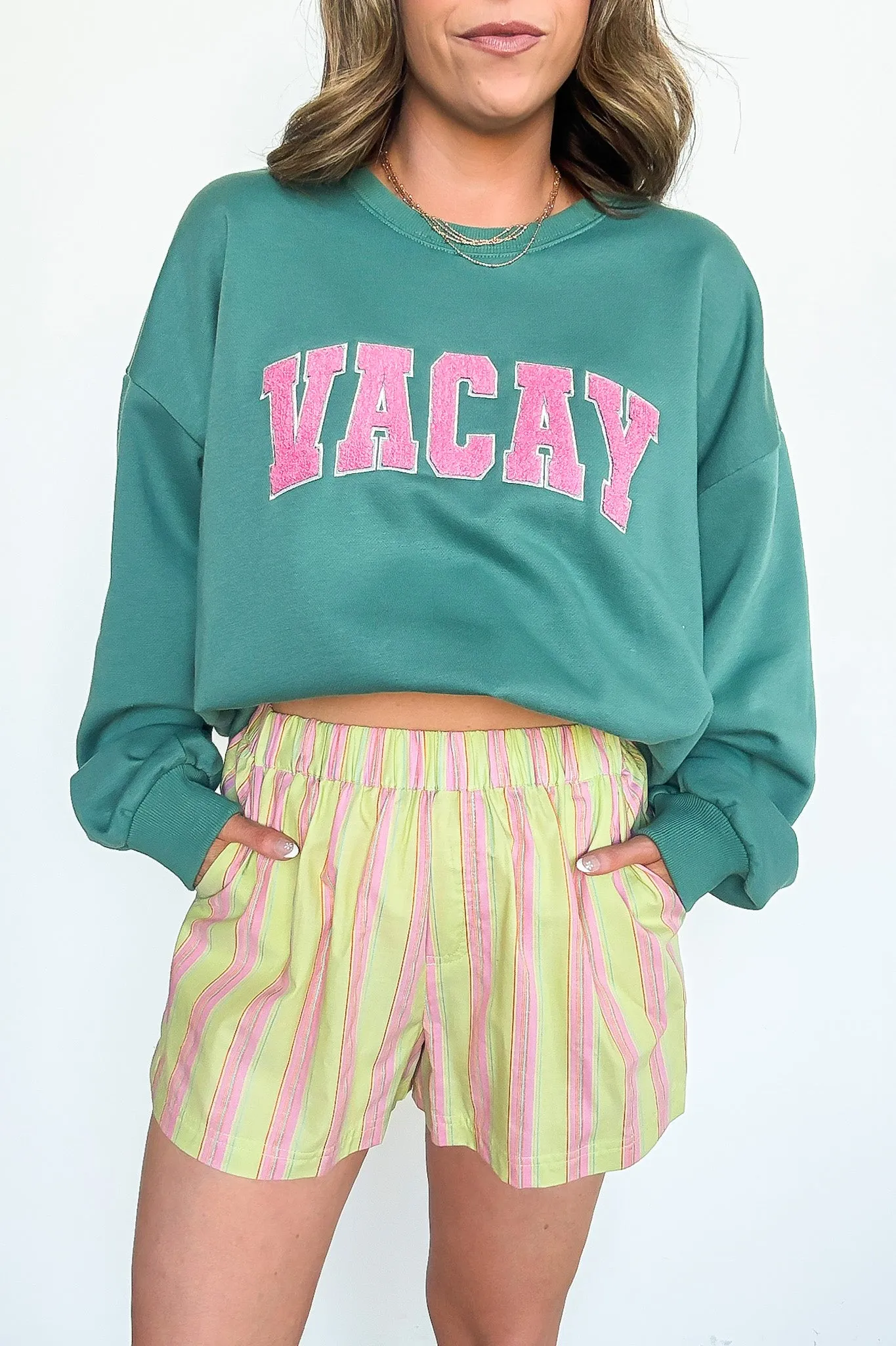 Coreen Striped Shorts