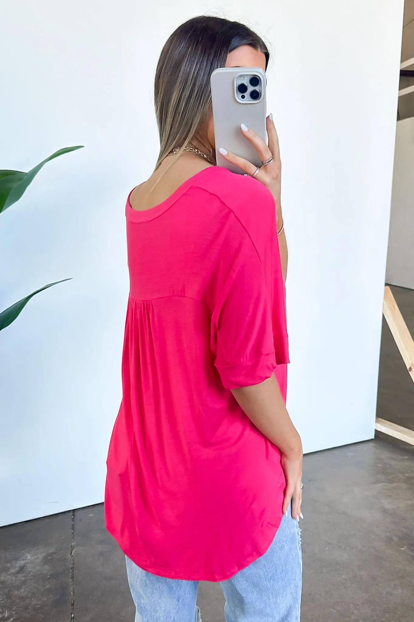 Cosentino Short Sleeve V-Neck Top - FINAL SALE