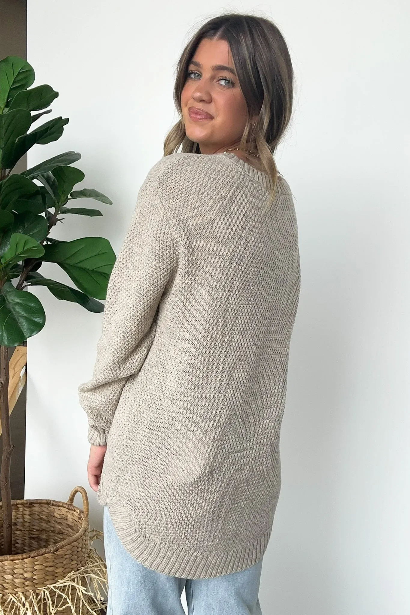 Cozy Comfort Round Neck Sweater
