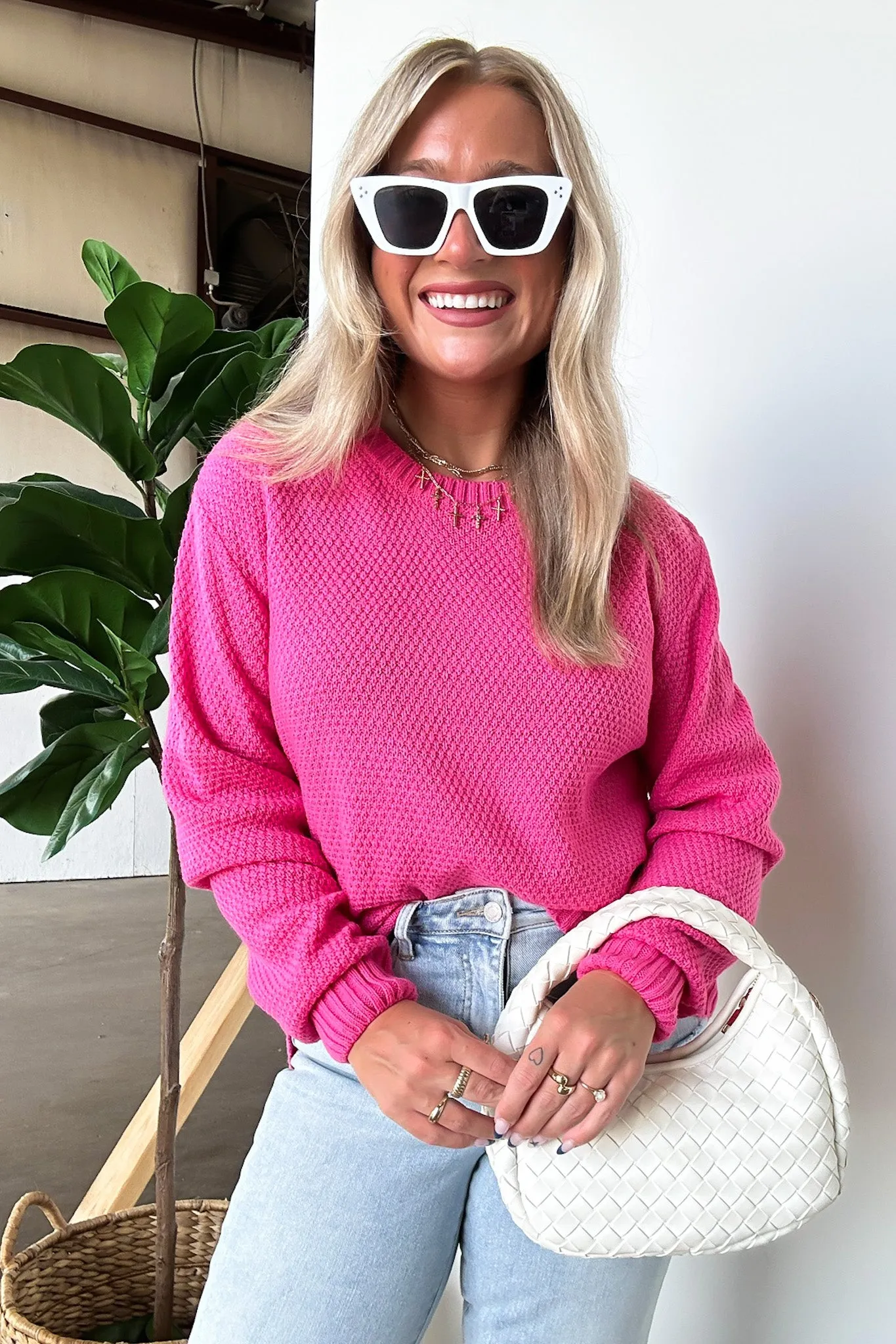 Cozy Comfort Round Neck Sweater