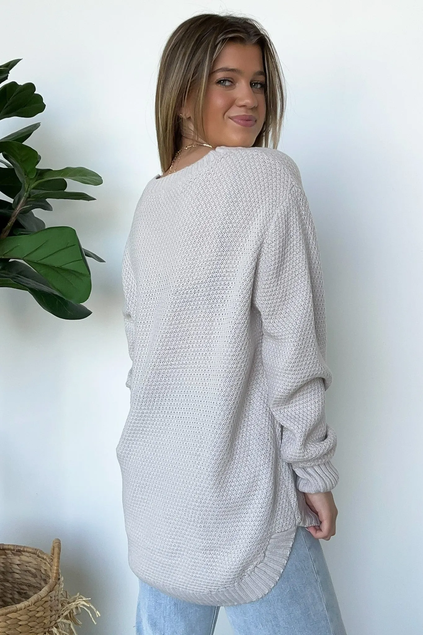 Cozy Comfort Round Neck Sweater