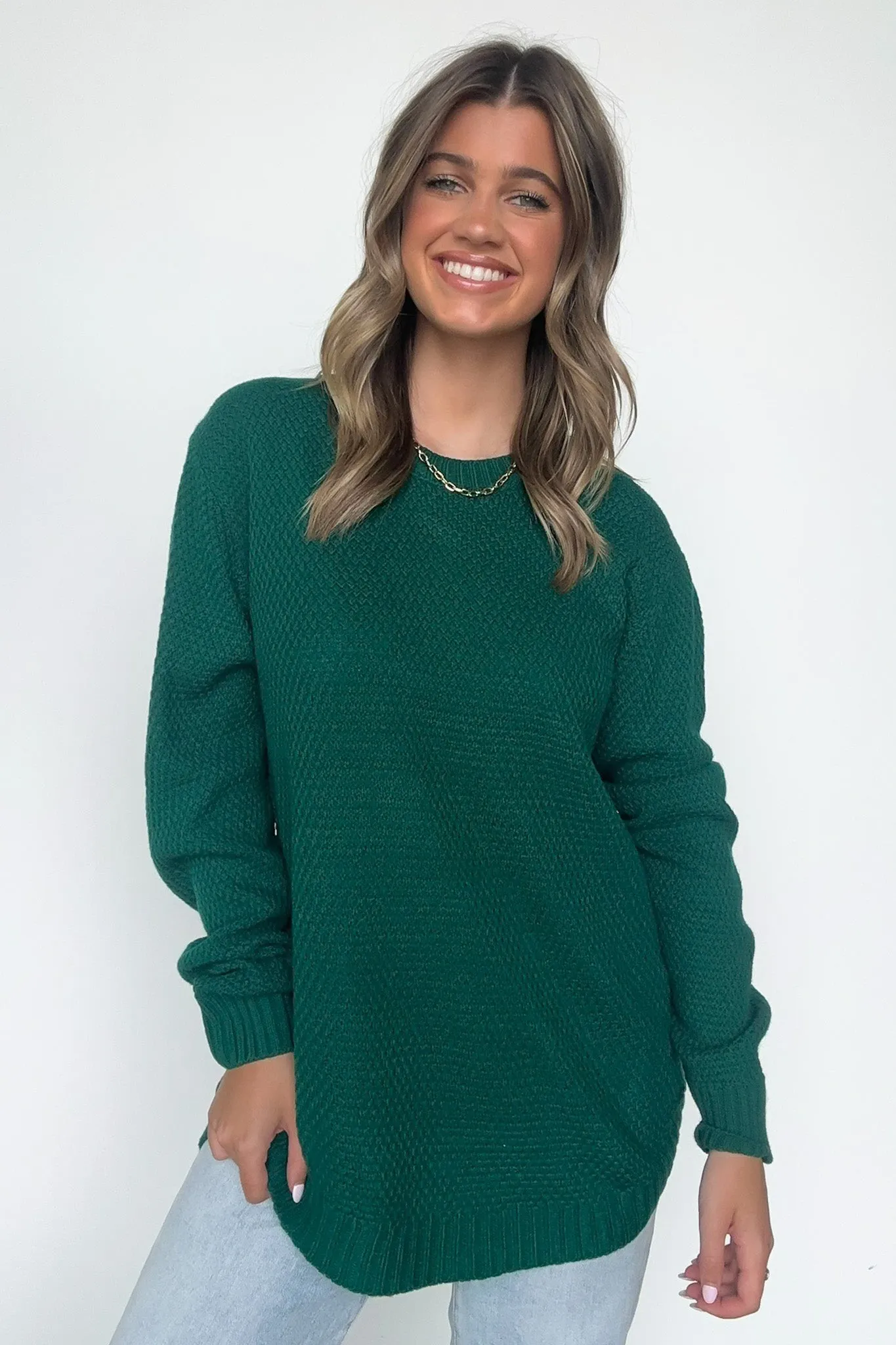 Cozy Comfort Round Neck Sweater