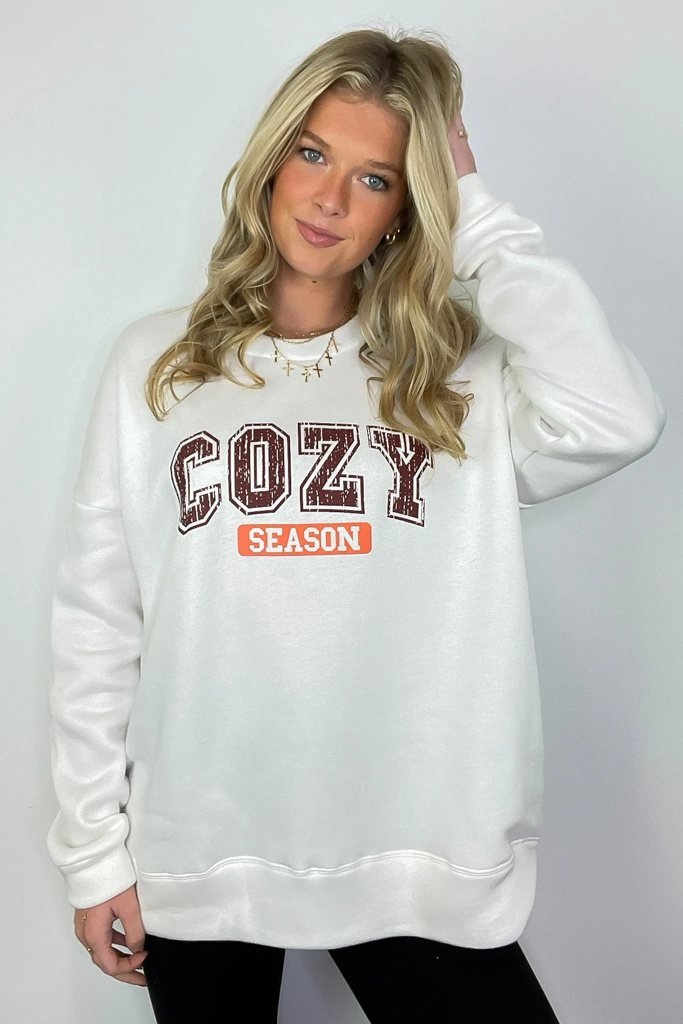 Cozy Season Graphic Pullover - FINAL SALE