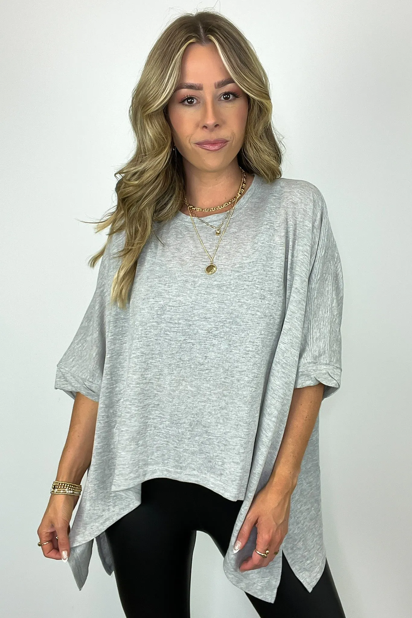 Daphney Drop Shoulder Batwing Sleeve Top - BACK IN STOCK