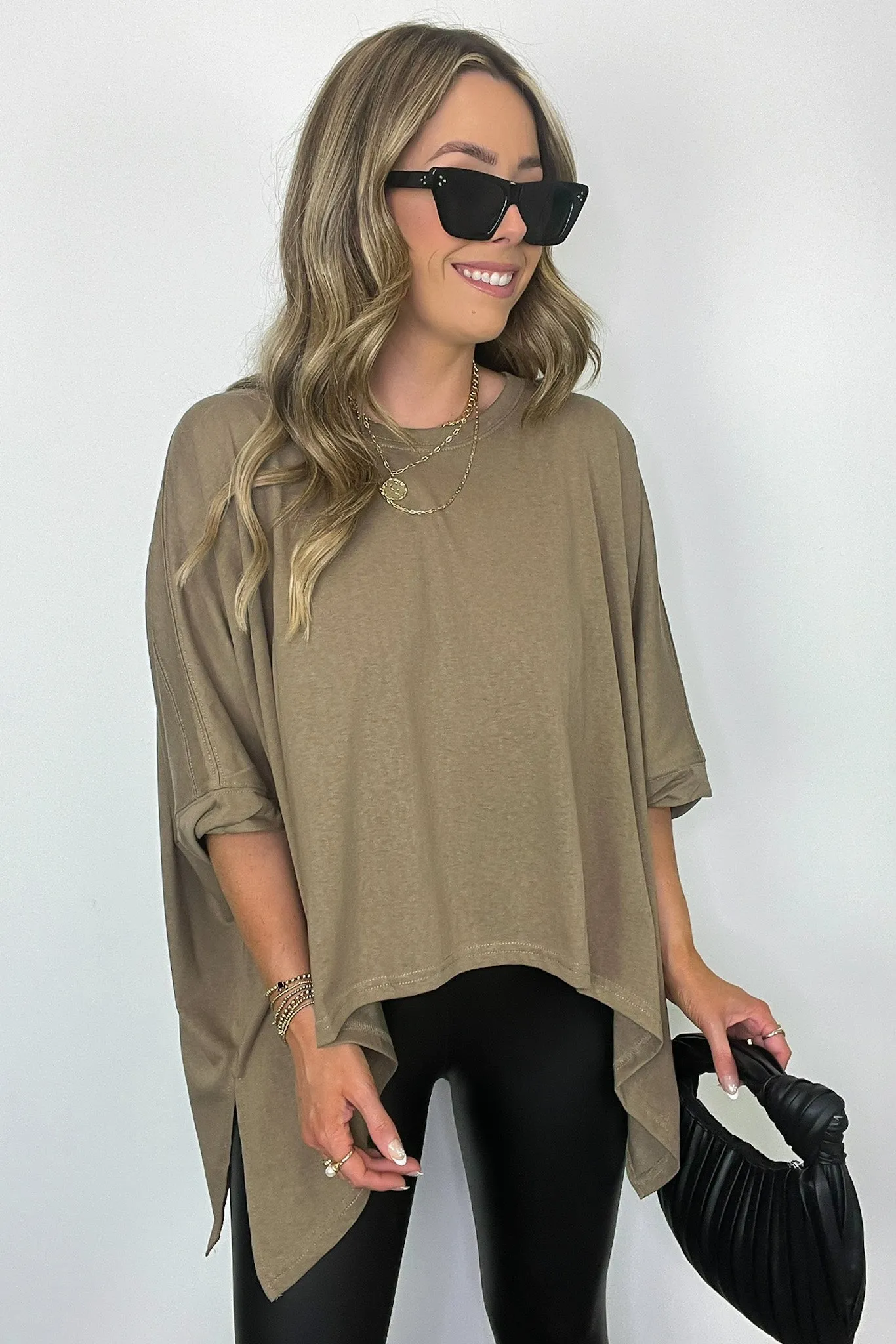 Daphney Drop Shoulder Batwing Sleeve Top - BACK IN STOCK
