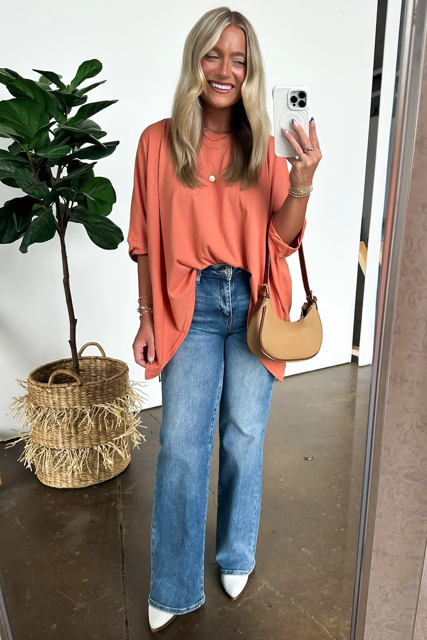 Daphney Drop Shoulder Batwing Sleeve Top - BACK IN STOCK