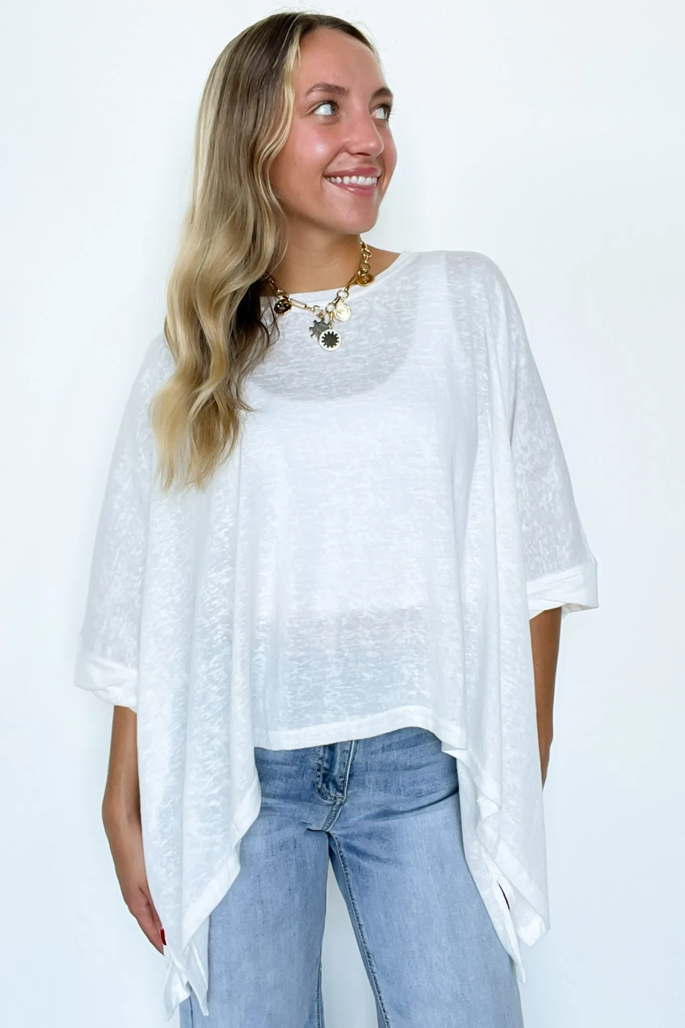 Daphney Drop Shoulder Batwing Sleeve Top - BACK IN STOCK