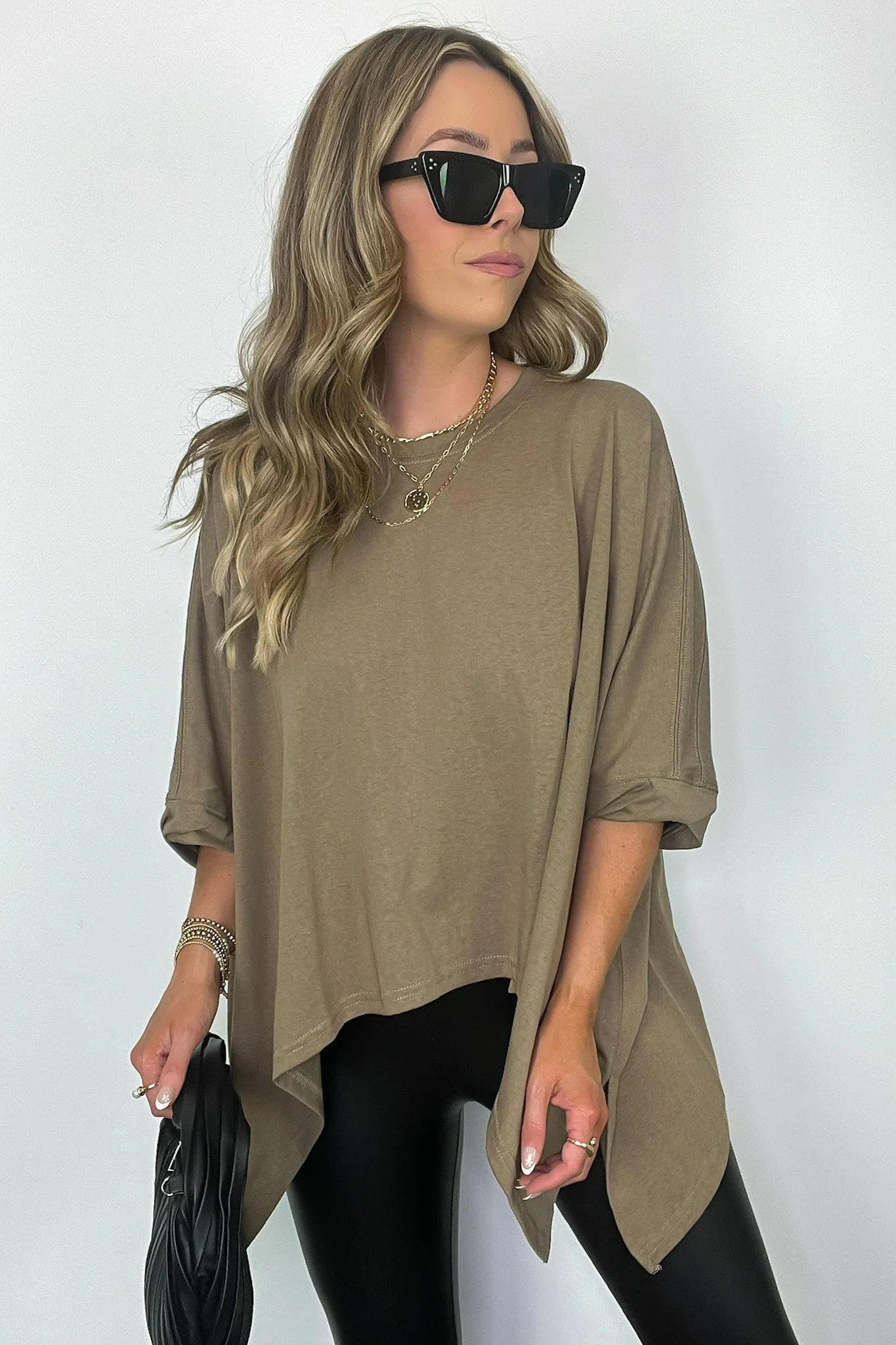 Daphney Drop Shoulder Batwing Sleeve Top - BACK IN STOCK