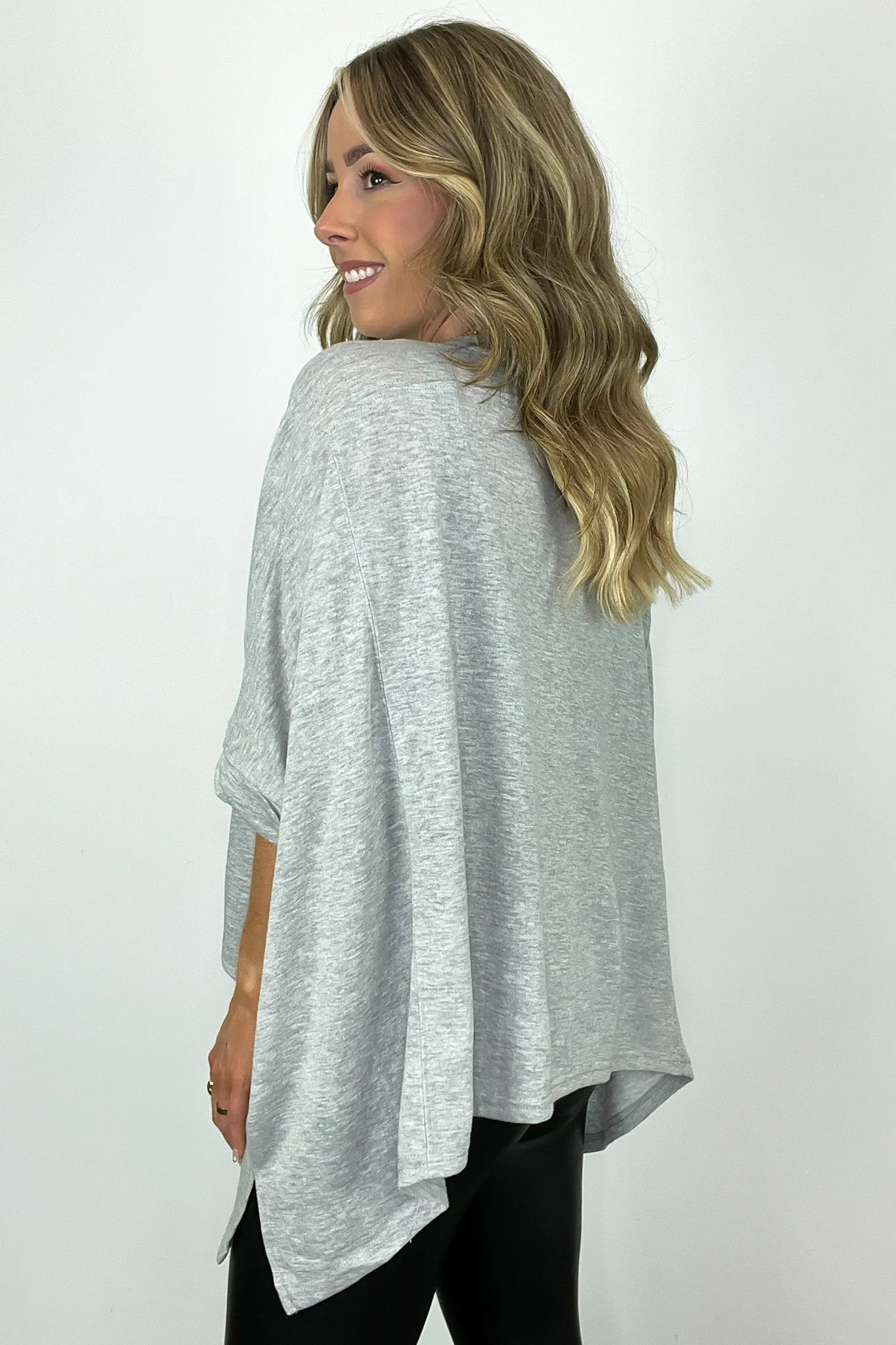 Daphney Drop Shoulder Batwing Sleeve Top - BACK IN STOCK