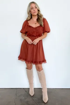 Daria Polka Dot Ruffle Dress - FINAL SALE