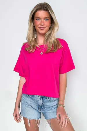 Devon Short Sleeve Oversized Tee - BACK IN STOCK