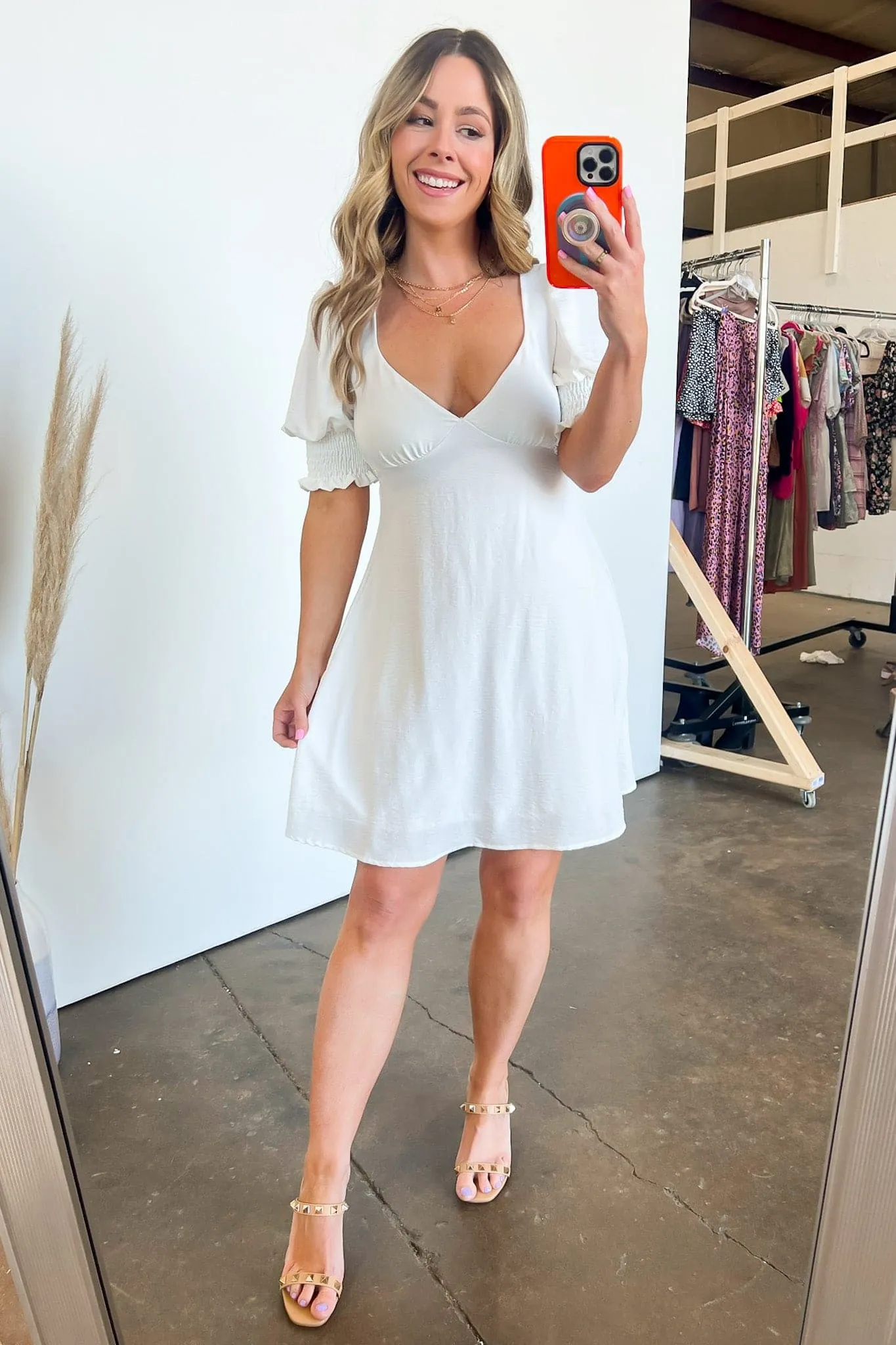 Devoted Darling Lace Up Back Dress - FINAL SALE
