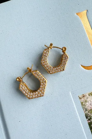 Diamond Dailee Hoop Earrings