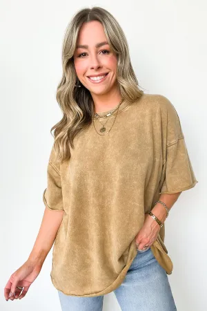 Drifting Dreams Acid Wash Relaxed Fit Top - BACK IN STOCK