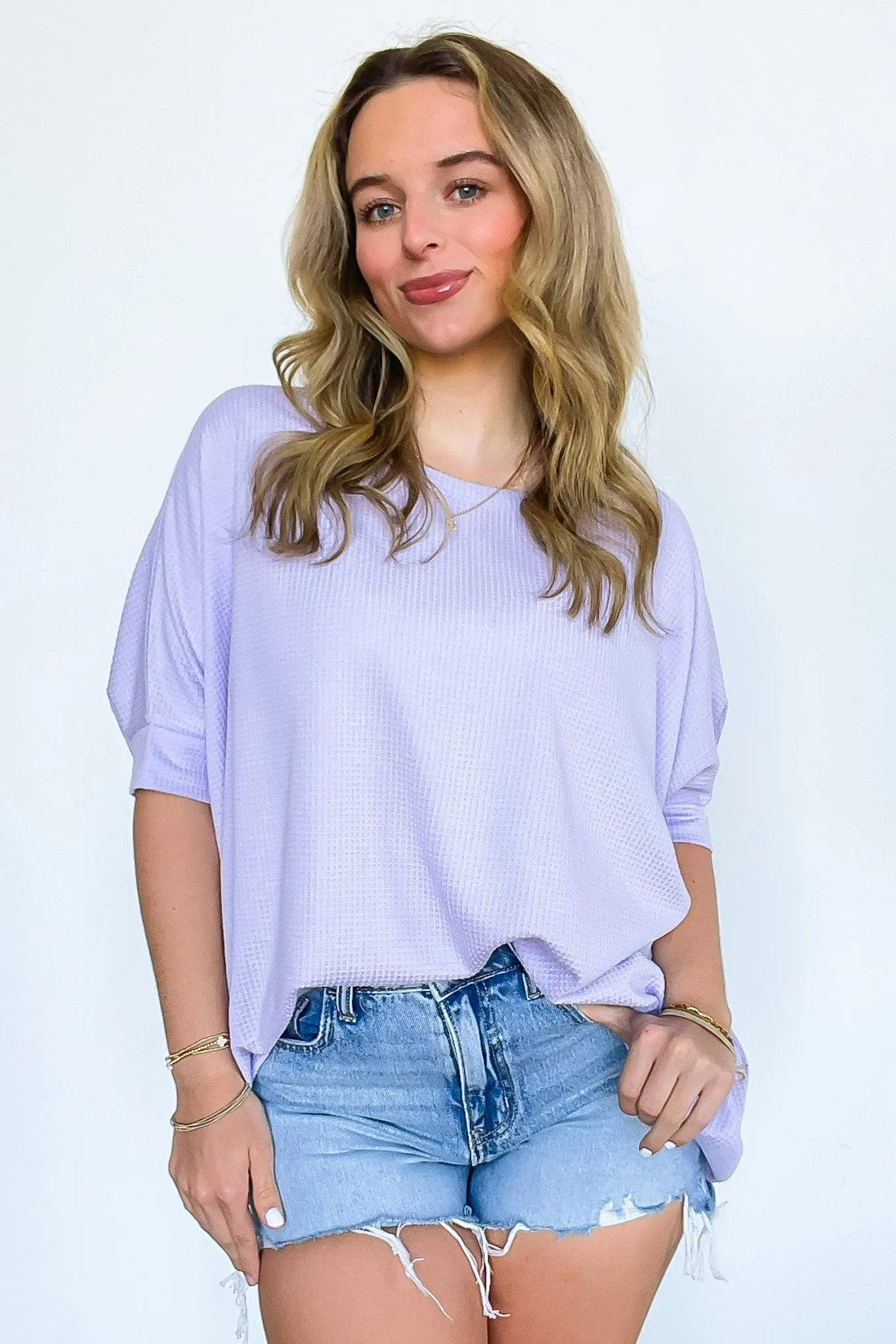 Easy Does It Flowy Knit Tunic Top