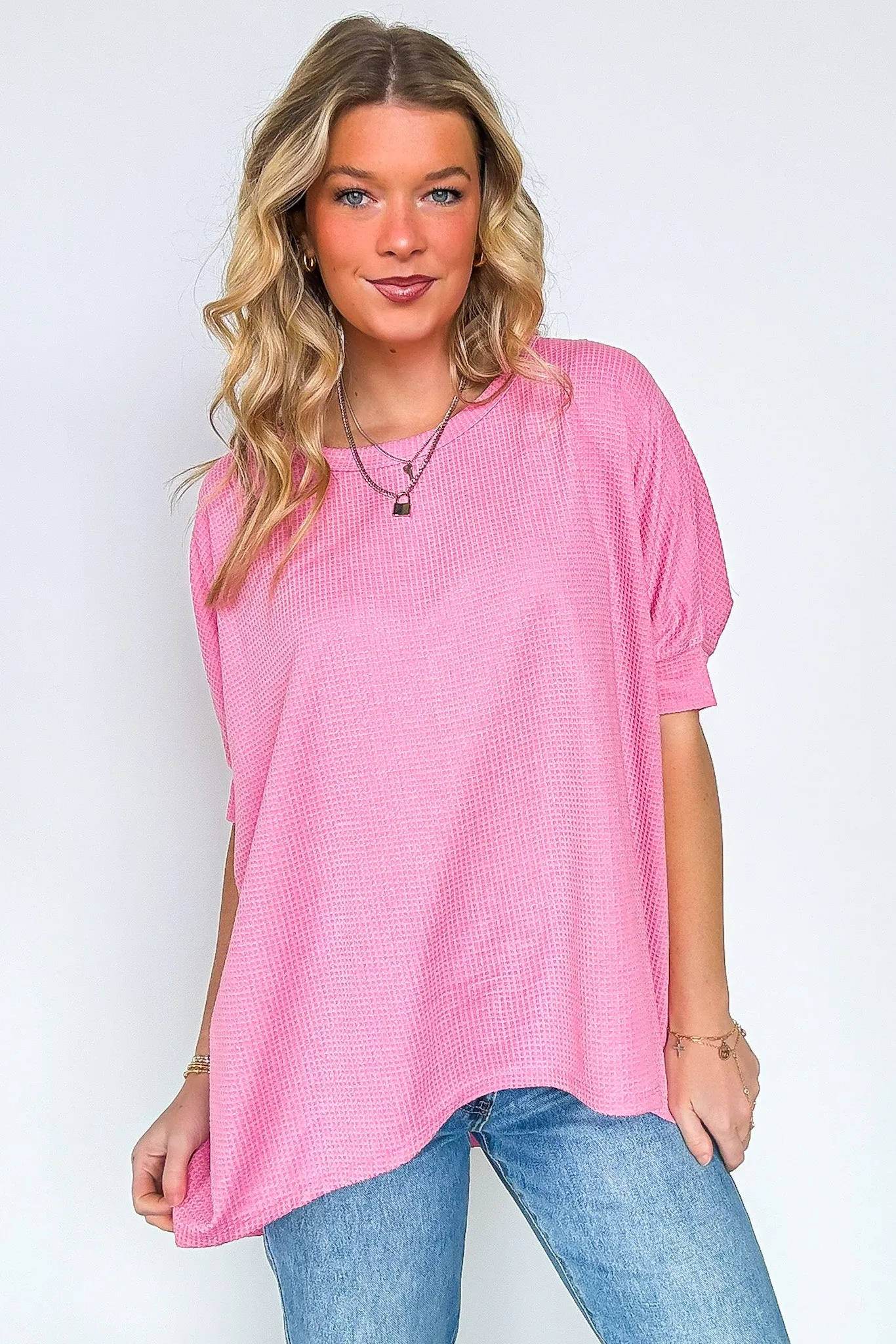 Easy Does It Flowy Knit Tunic Top