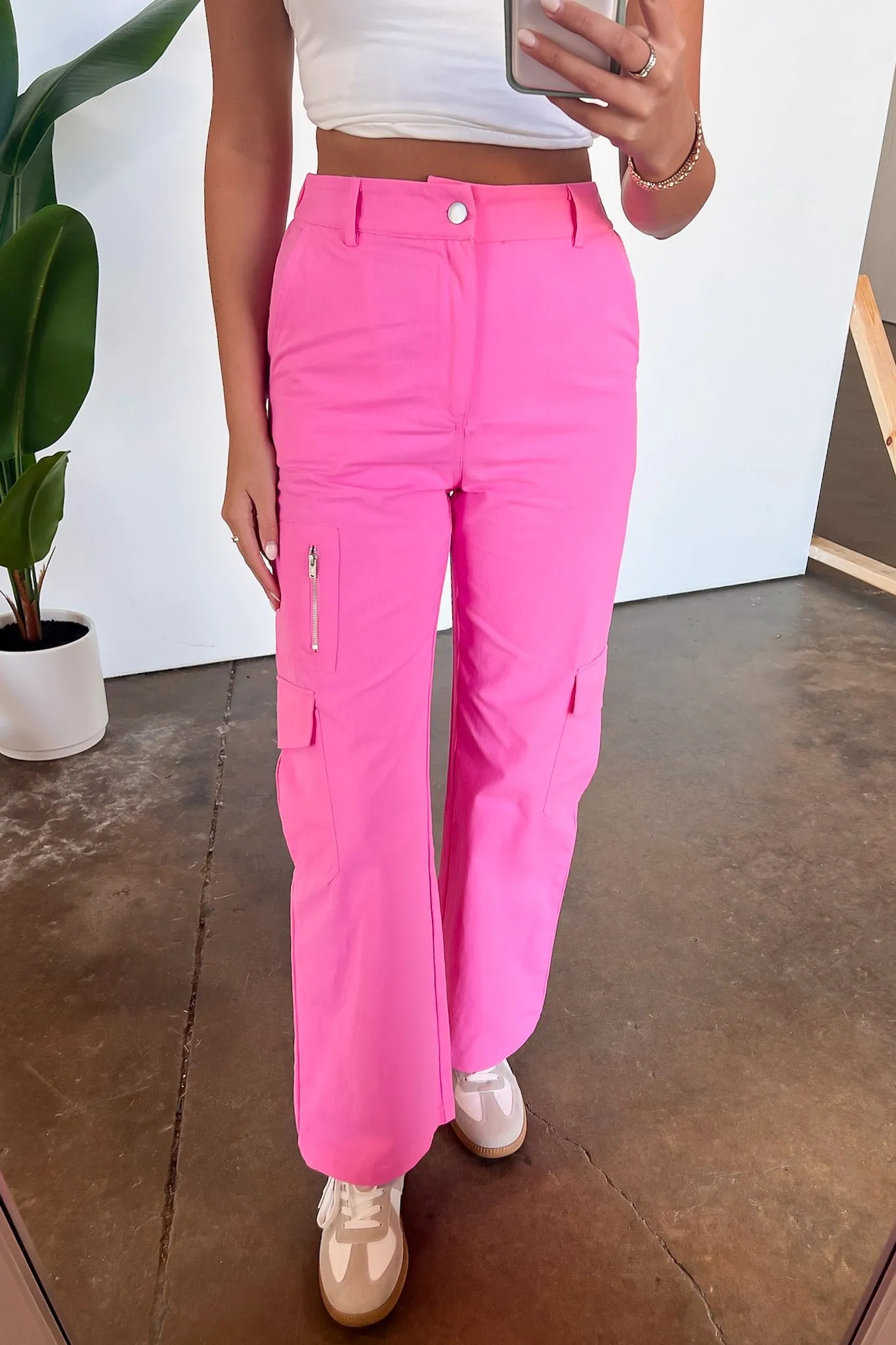 Easy Essential High Rise Cargo Pants - FINAL SALE