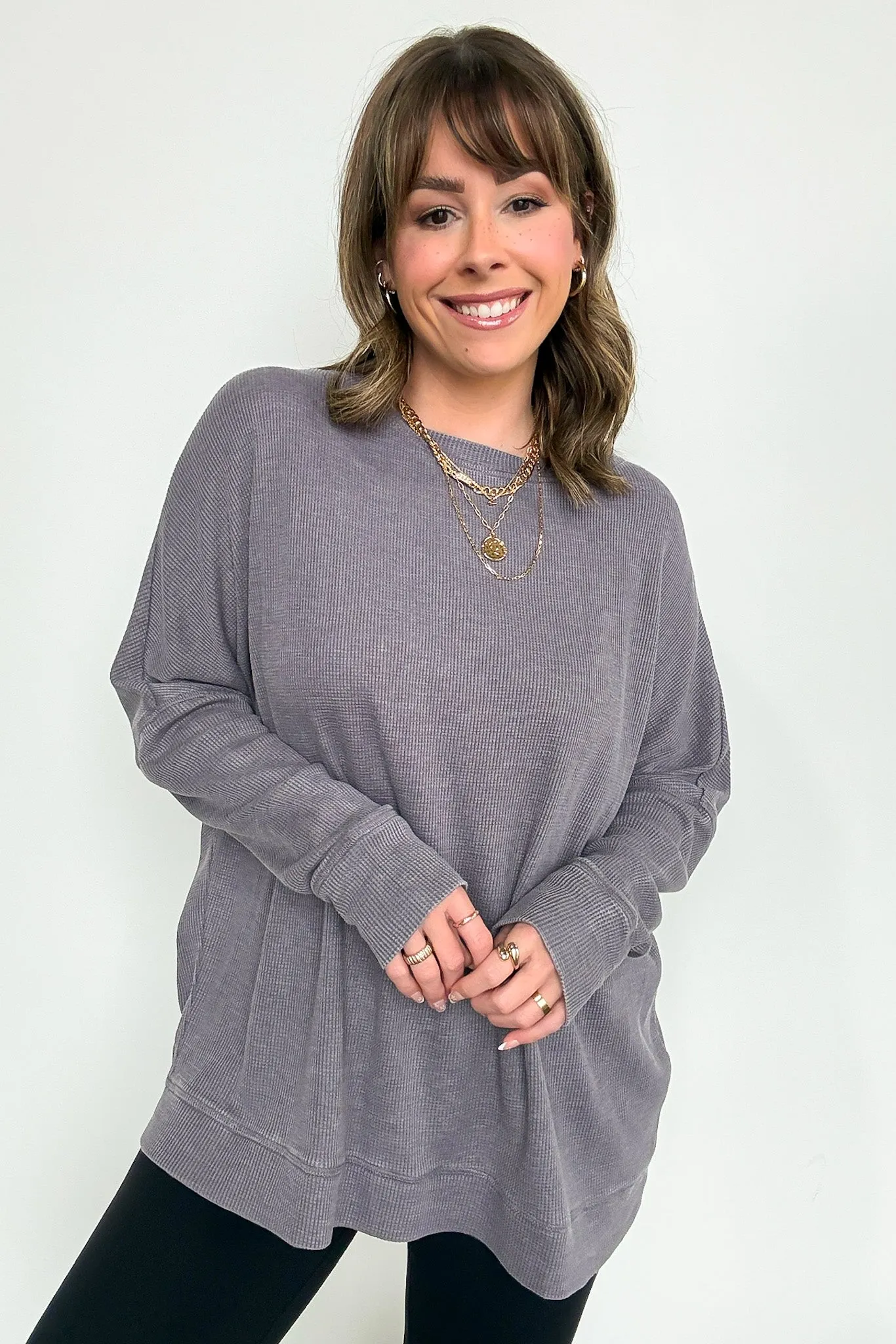 Easy Flow Slouchy Pullover - FINAL SALE