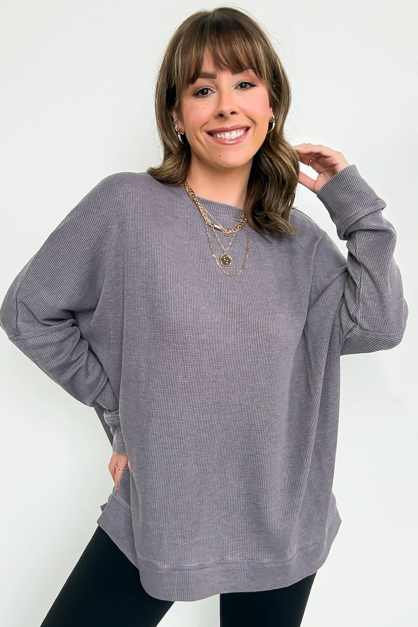 Easy Flow Slouchy Pullover - FINAL SALE