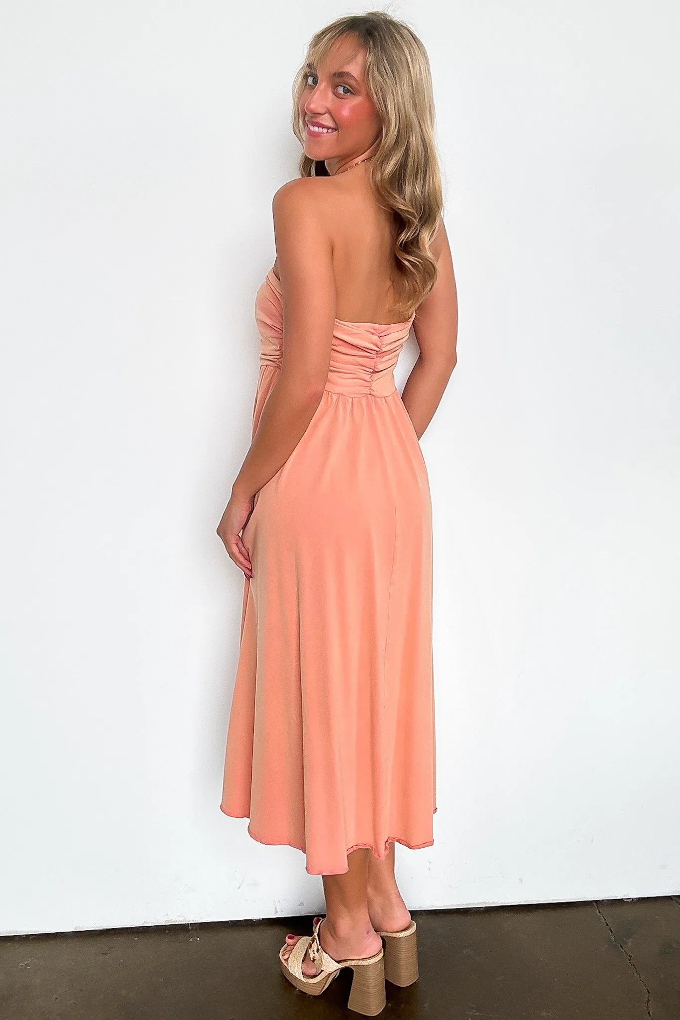 Effortless Comfort Convertible Mineral Washed Tube Dress