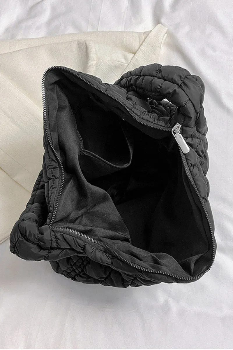Emeline Puffer Quilted Carryall Bag - BACK IN STOCK