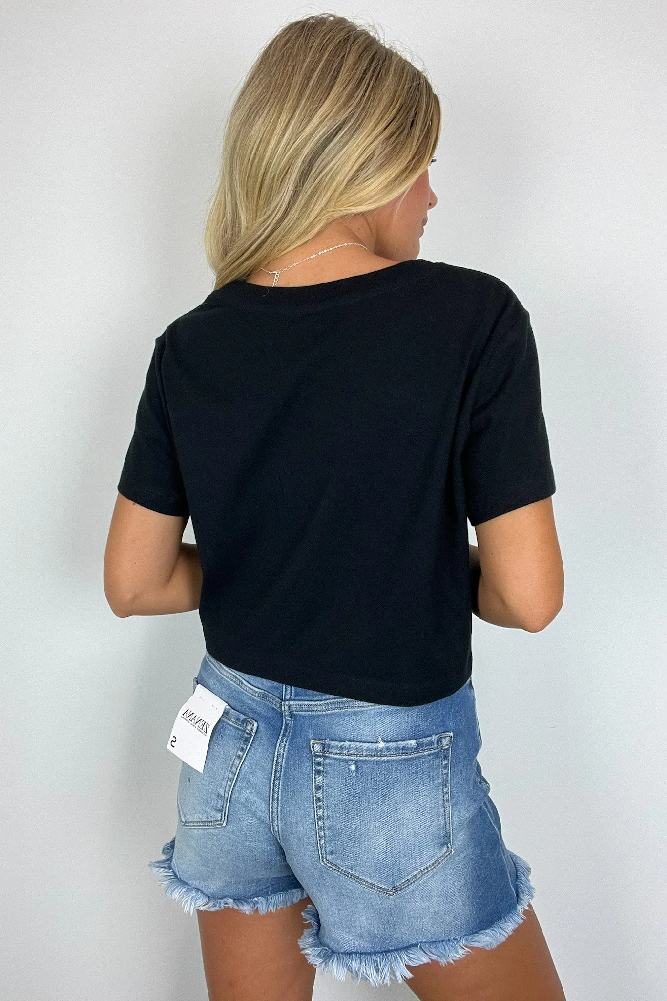 Feeling Cute Relaxed Cropped Tee - FINAL SALE