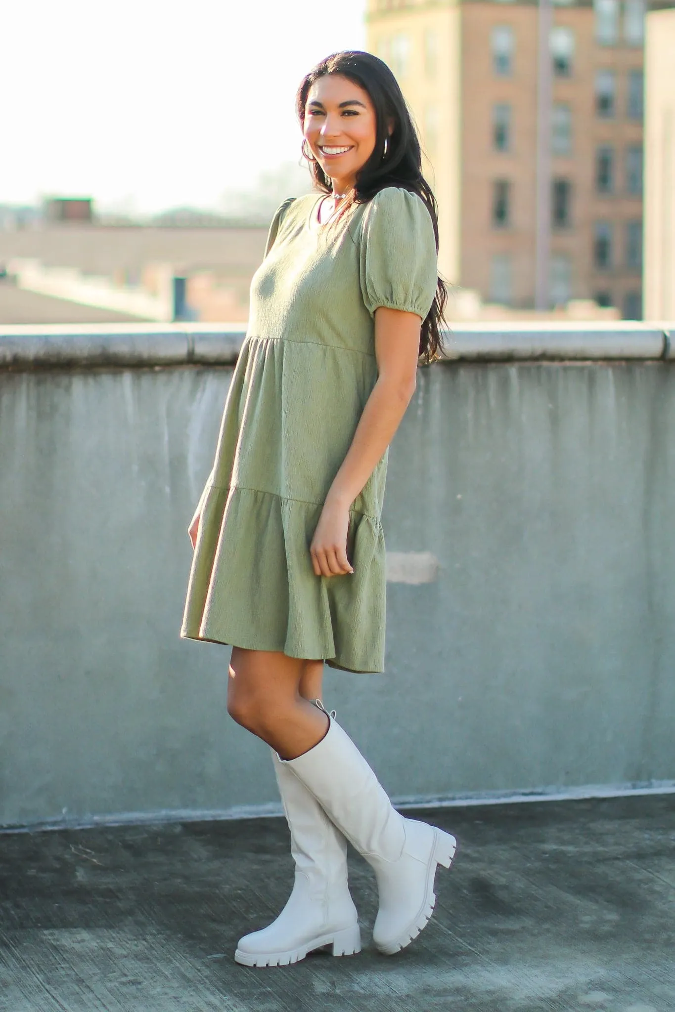 Fey Tiered Babydoll Dress - FINAL SALE