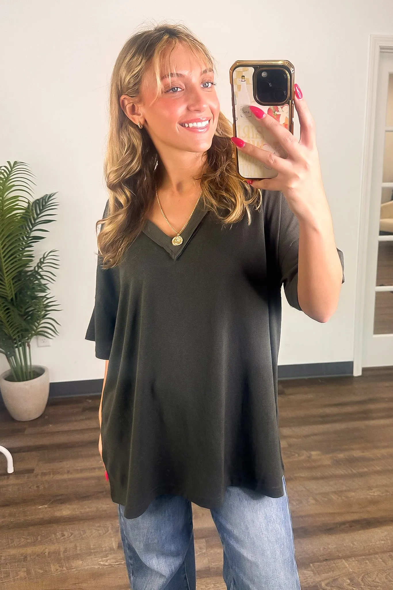 Free Spirit Stone Washed Tee