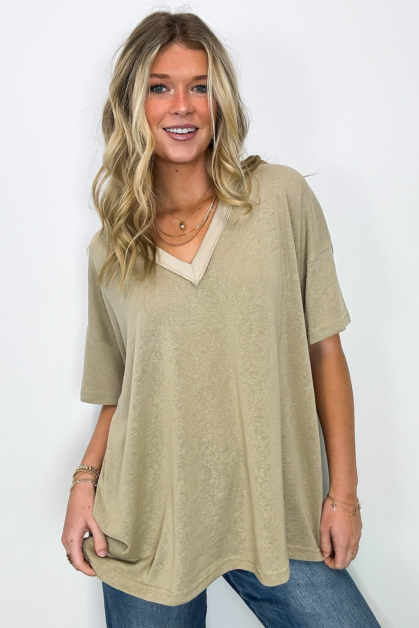 Free Spirit Stone Washed Tee