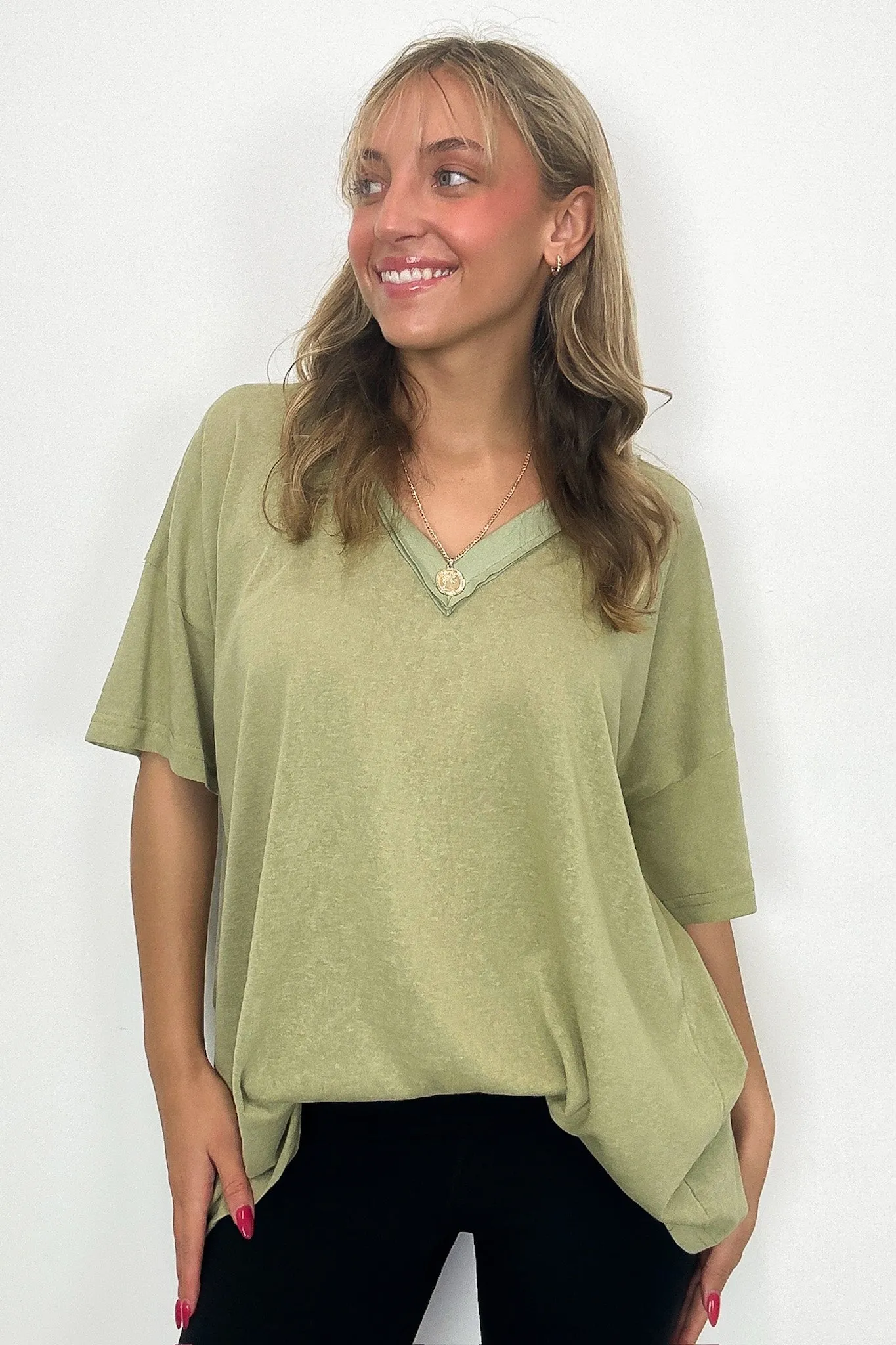 Free Spirit Stone Washed Tee