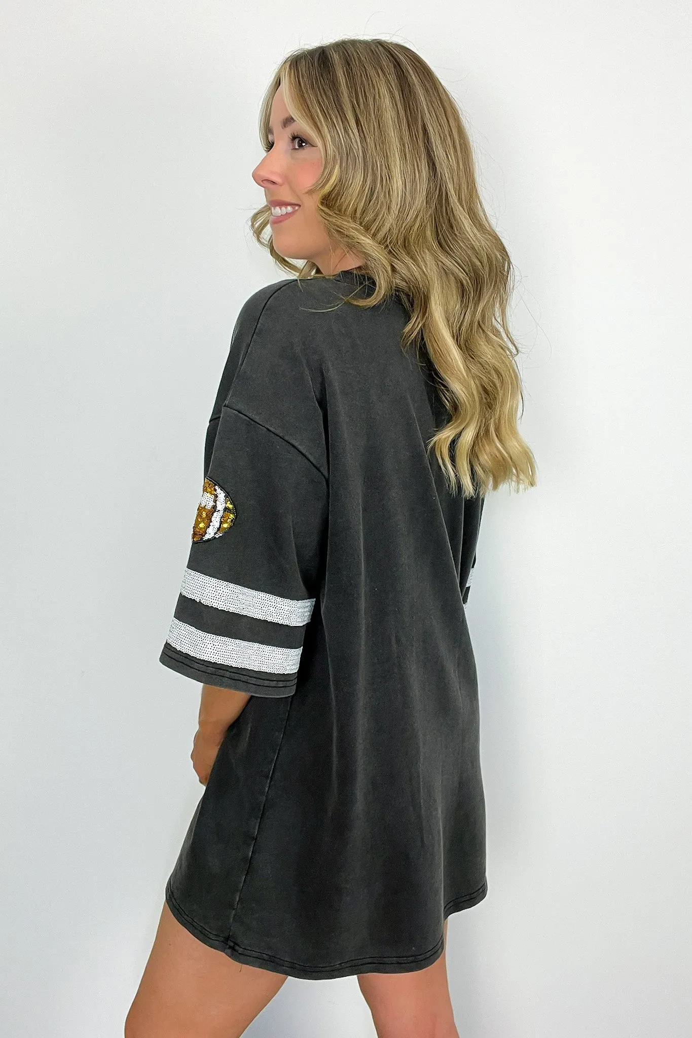 Game Day Varsity T-Shirt Dress