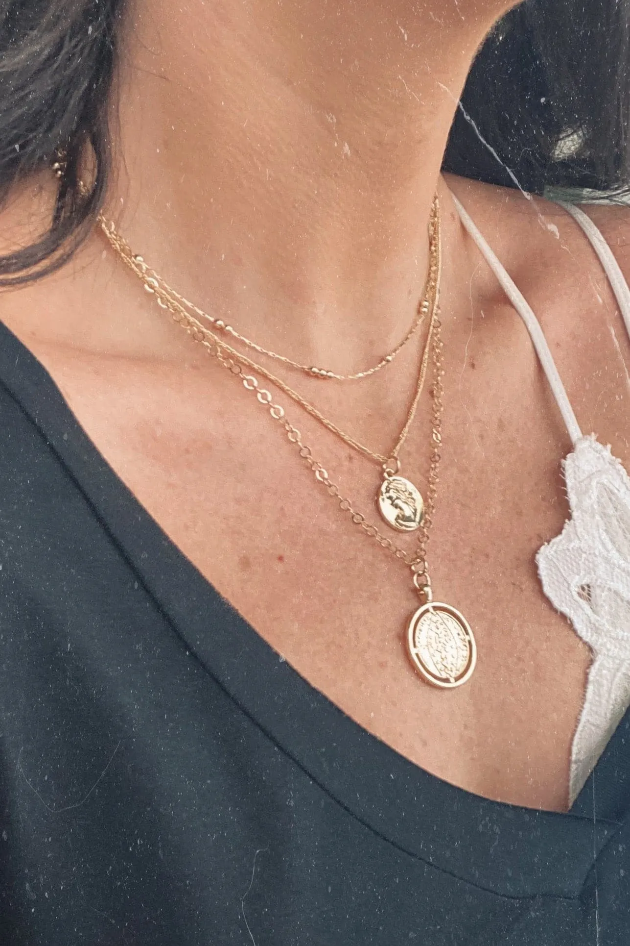 Gilded Dreams Layered Coin Necklace - BACK IN STOCK