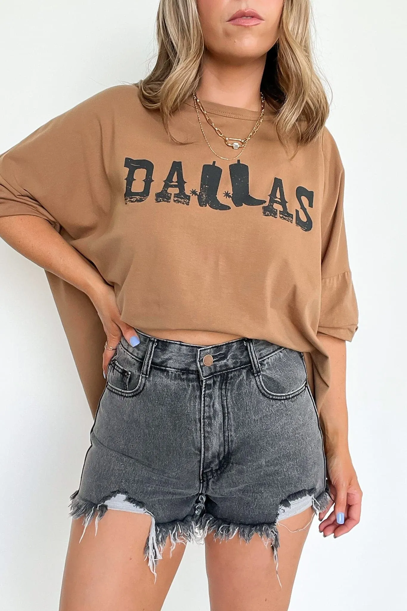 Glenford Distressed Denim Cutoff Shorts - FINAL SALE