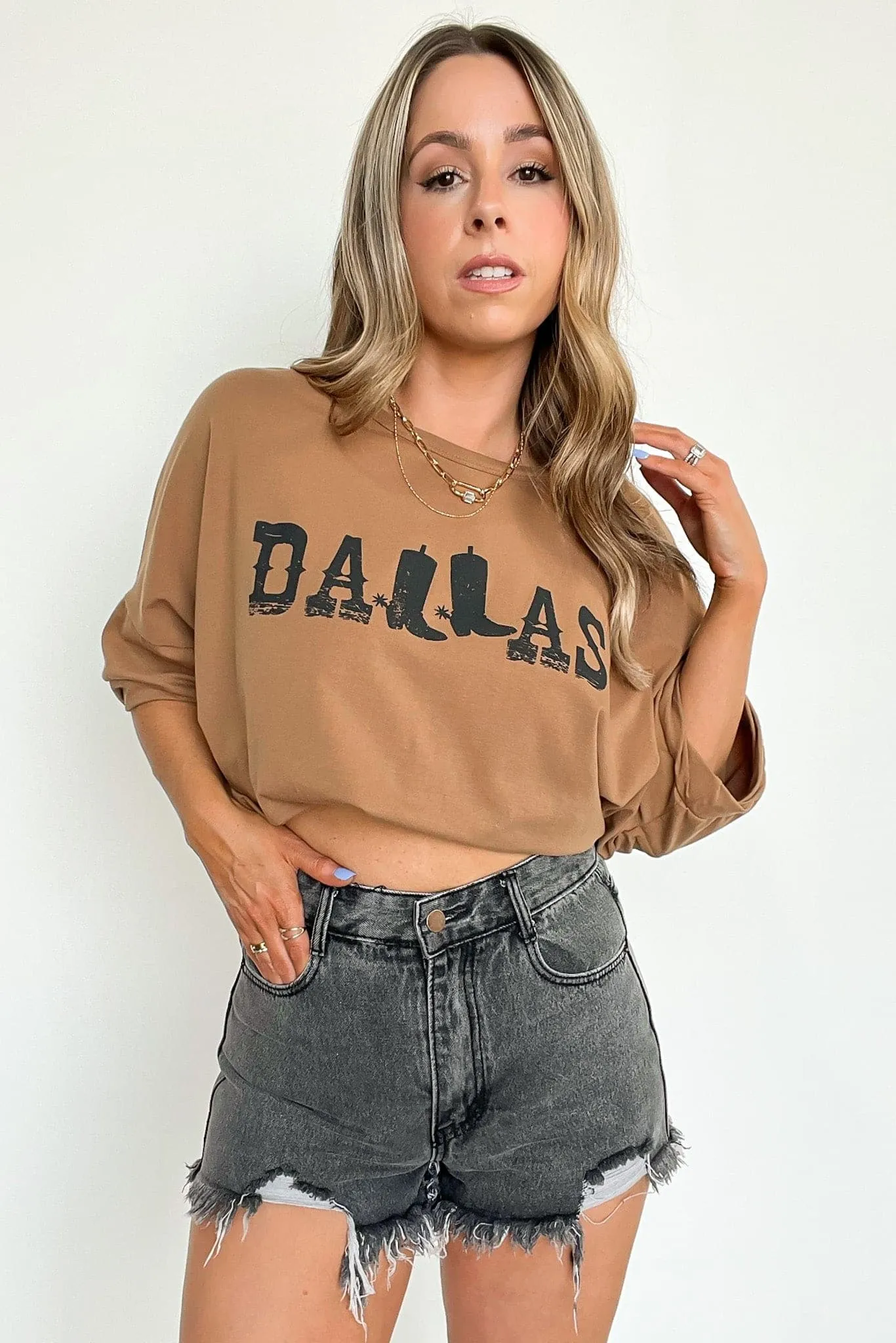 Glenford Distressed Denim Cutoff Shorts - FINAL SALE