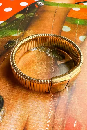 Gold Band Bracelet