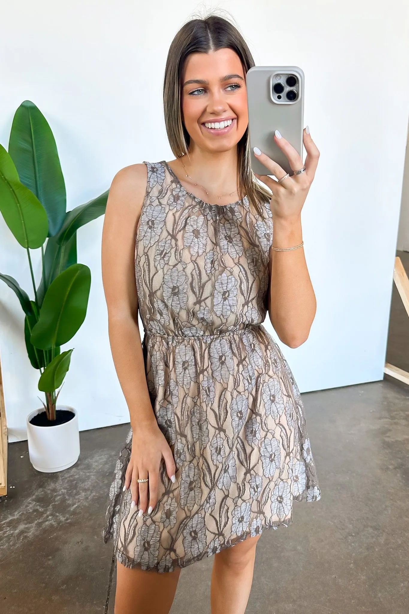 Graceful Darling Lace Dress - FINAL SALE