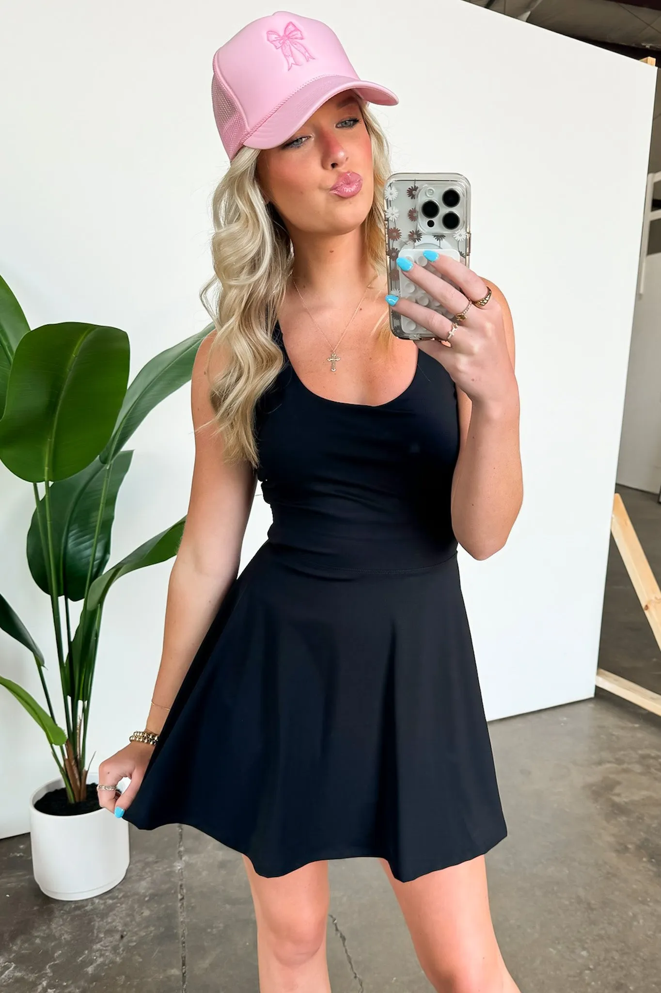 Halie Scoop Neck Active Dress - FINAL SALE