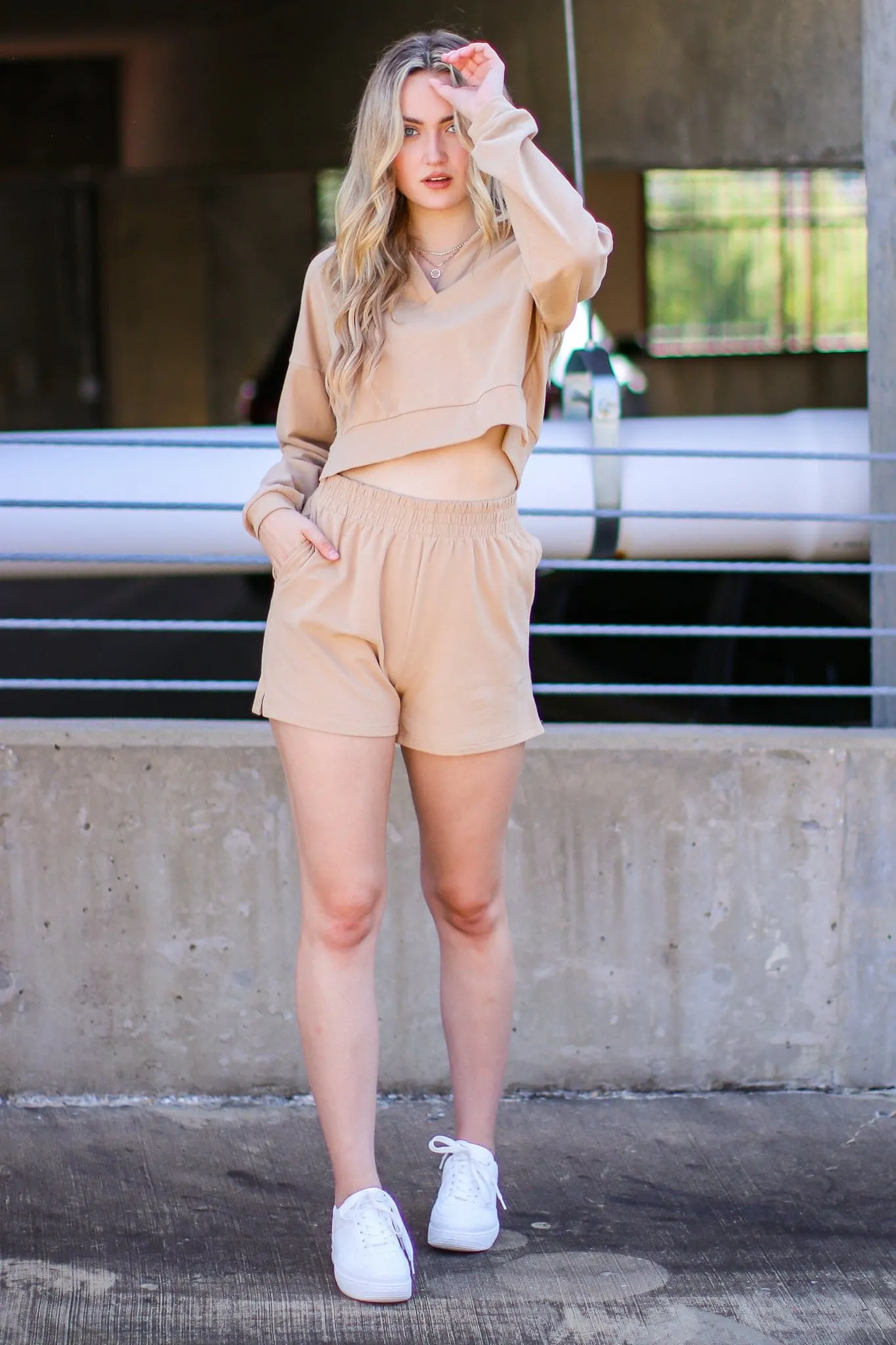 Hamptons Elastic Waist Shorts - FINAL SALE