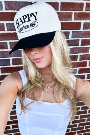 Happy I Just Have RBF Graphic Snapback Hat