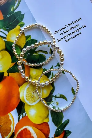 Harper Two Tone Bracelet