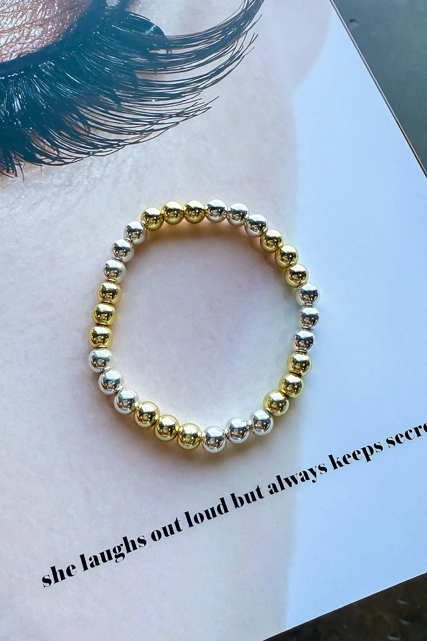 Harper Two Tone Bracelet