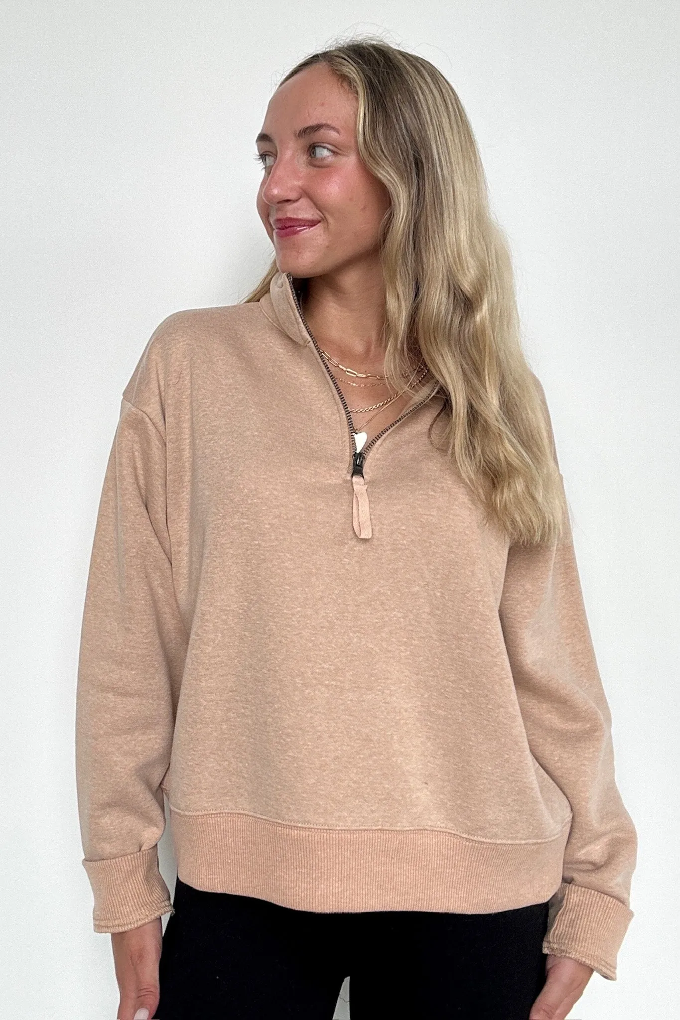 Haven Half Zip Fleece Pullover