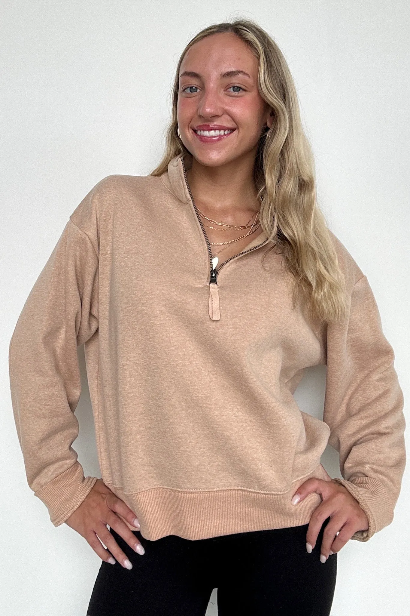 Haven Half Zip Fleece Pullover