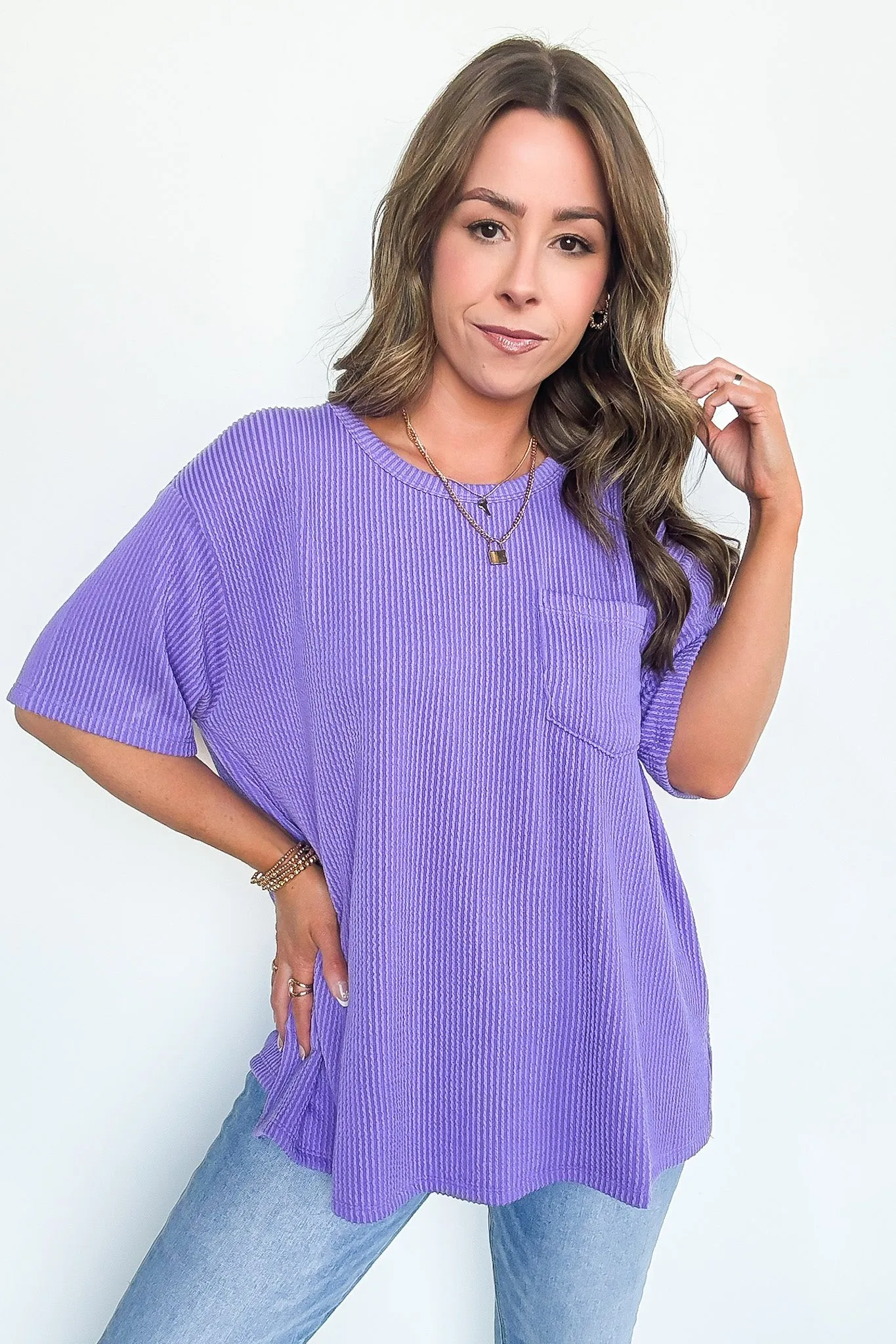 Infinitee Oversized Pocket Tee - BACK IN STOCK