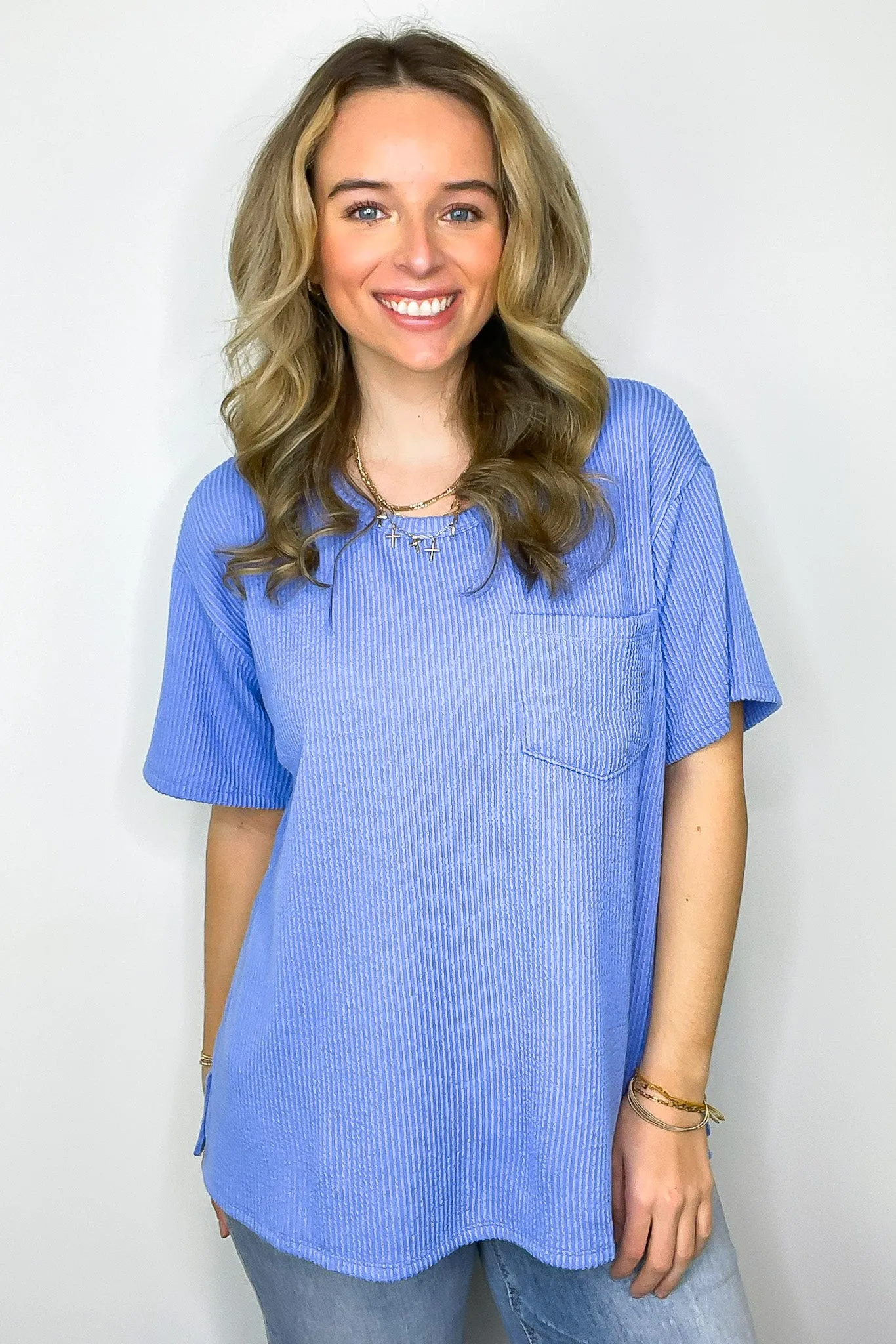 Infinitee Oversized Pocket Tee - BACK IN STOCK