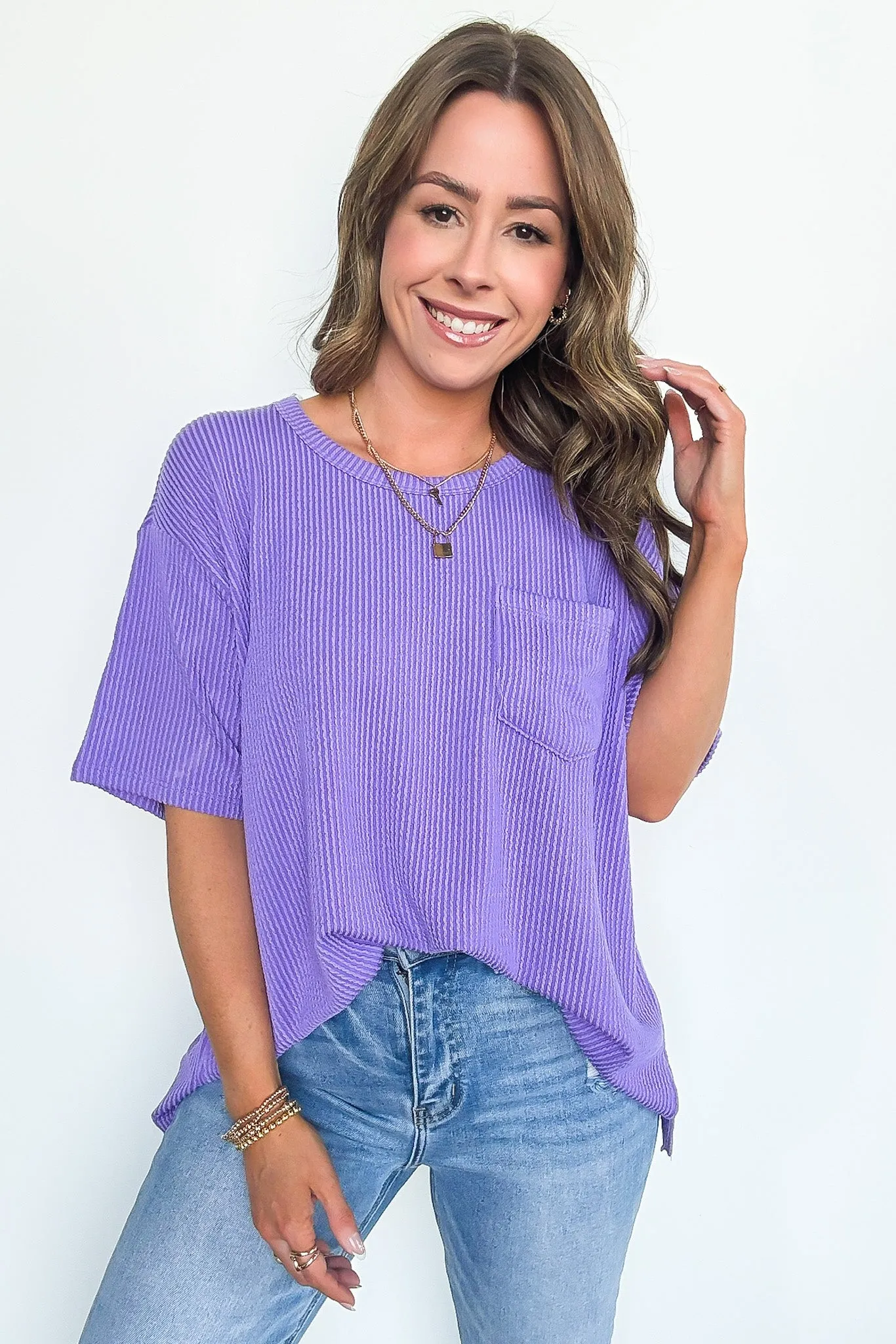 Infinitee Oversized Pocket Tee - BACK IN STOCK