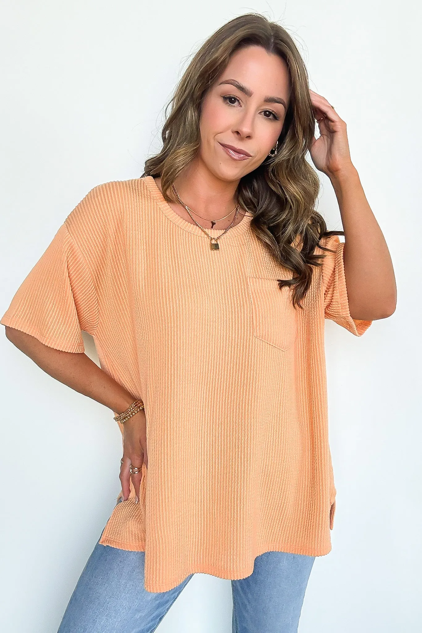Infinitee Oversized Pocket Tee - BACK IN STOCK