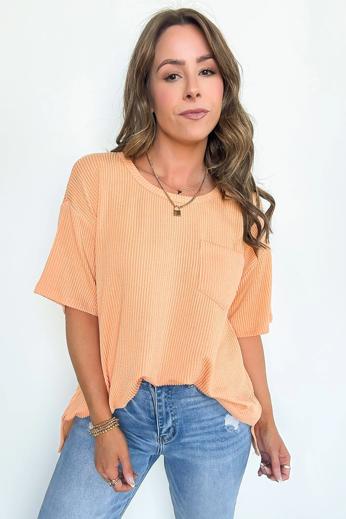 Infinitee Oversized Pocket Tee - BACK IN STOCK
