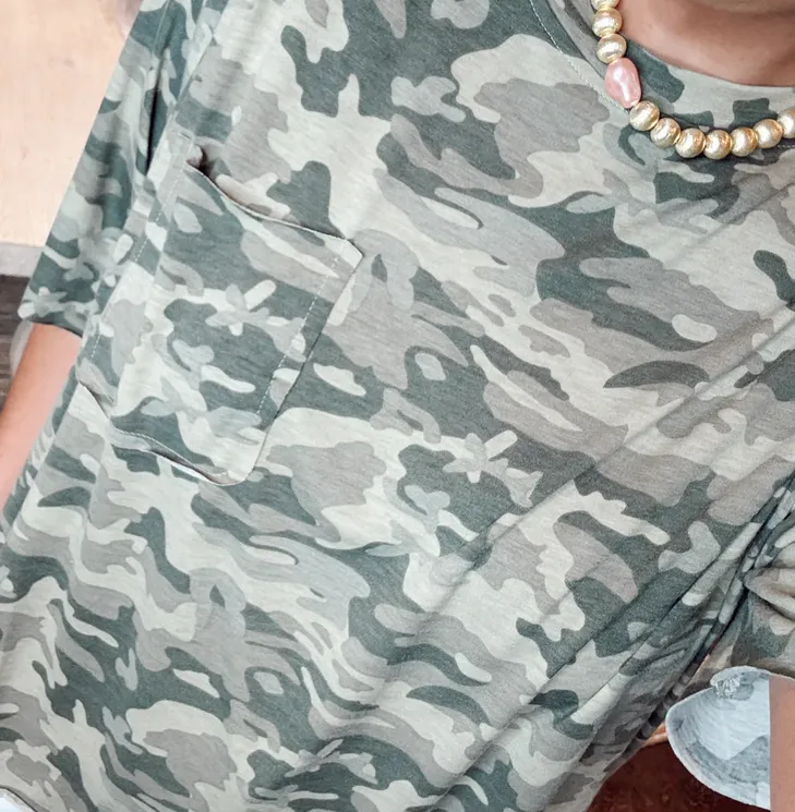 Inspire Me Casual Pocket Tee