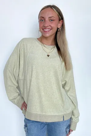 Janay Oversized Contrast Knit Pullover - FINAL SALE